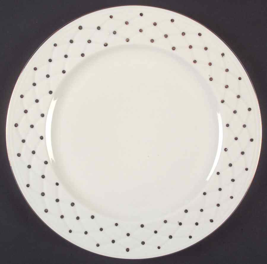 Golden Quilt Dinner Plate by Gibson Designs-1