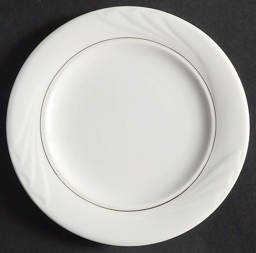 Golden Embrace Salad Plate by Gibson Designs-1