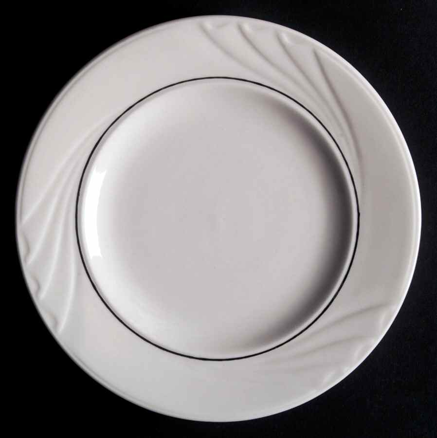 Golden Embrace Salad/Dessert Plate by Gibson Designs-1