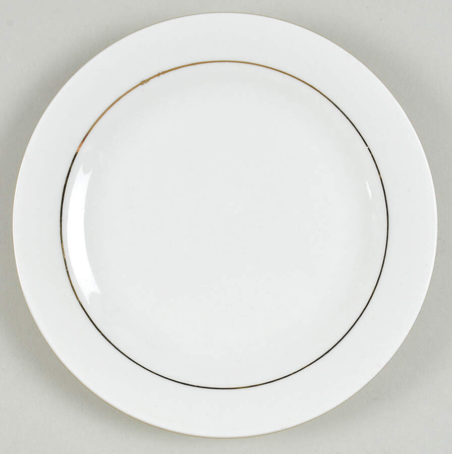 Concerto Gold Salad Plate by Gibson Designs-1