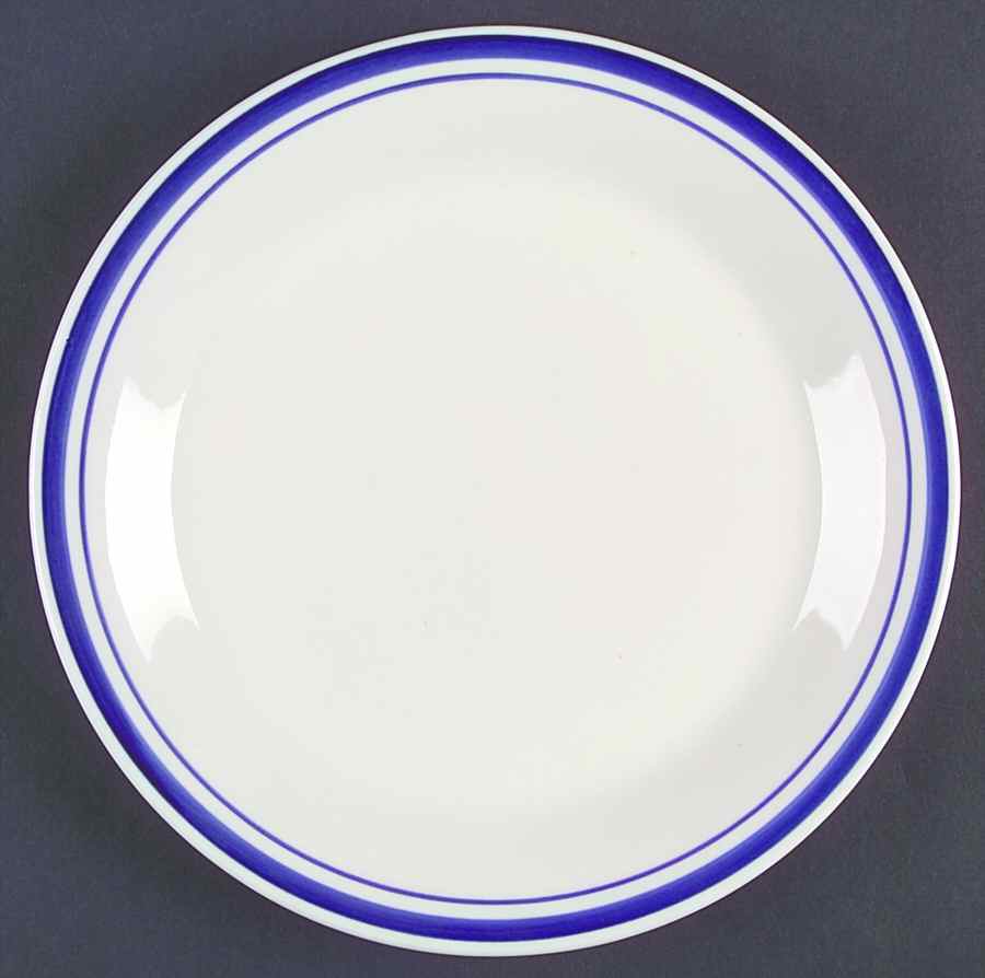 Basic Living II Cobalt Dinner Plate by Gibson Designs-1