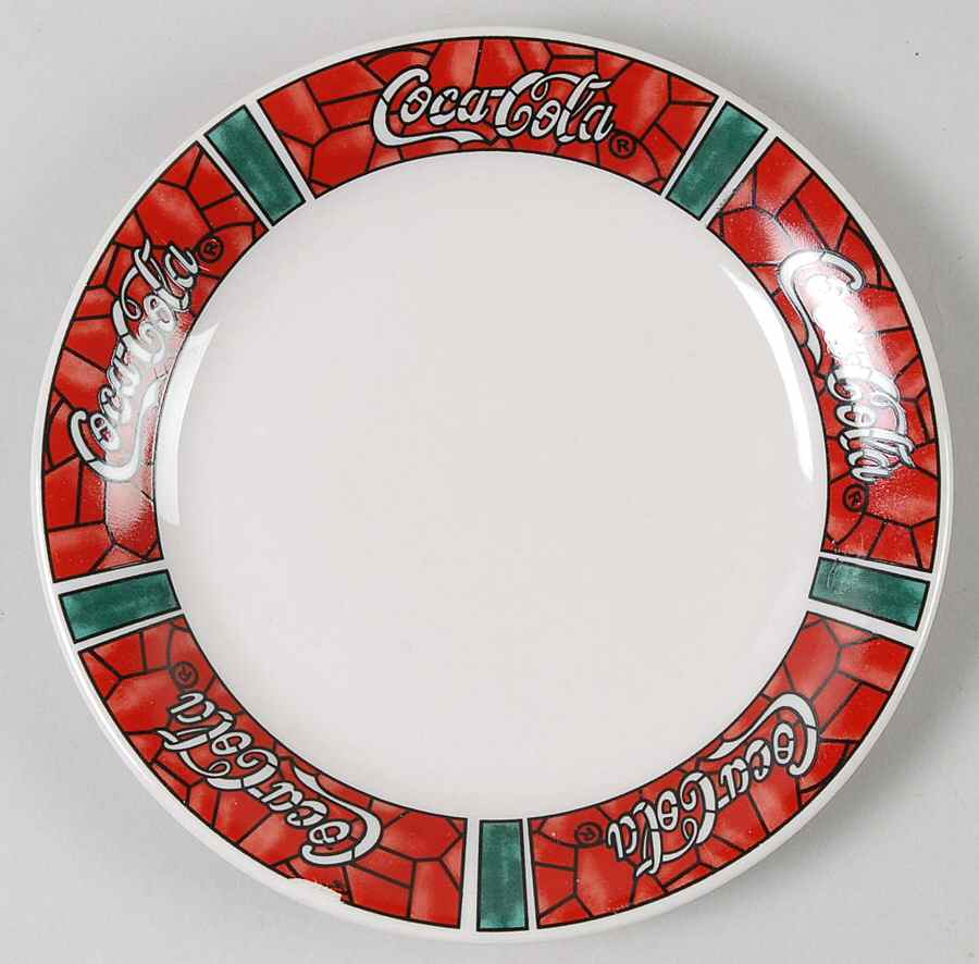 Coca Cola Vintage II Salad/Dessert Plate by Gibson Designs-1