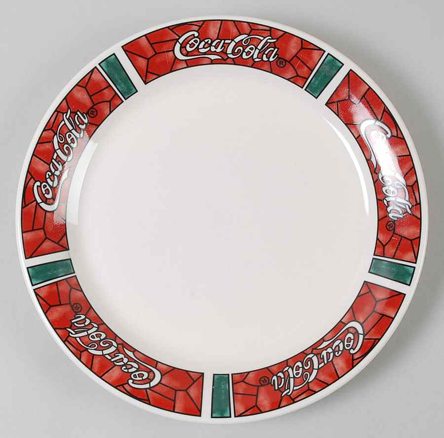 Coca Cola Vintage II Dinner Plate by Gibson Designs-1