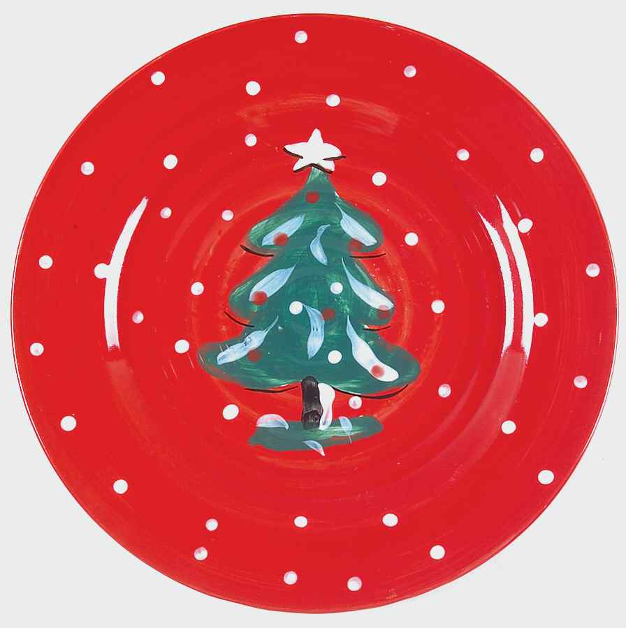 Christmas Frolic Dinner Plate by Gibson Designs-1