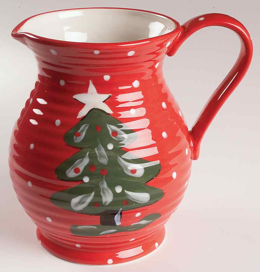 Christmas Frolic 82 Oz Pitcher by Gibson Designs-1