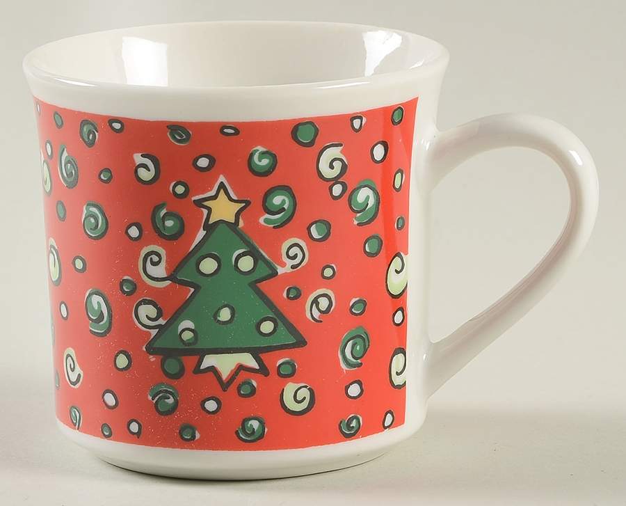 Christmas Treasures Flat Cup by Gibson Designs-1