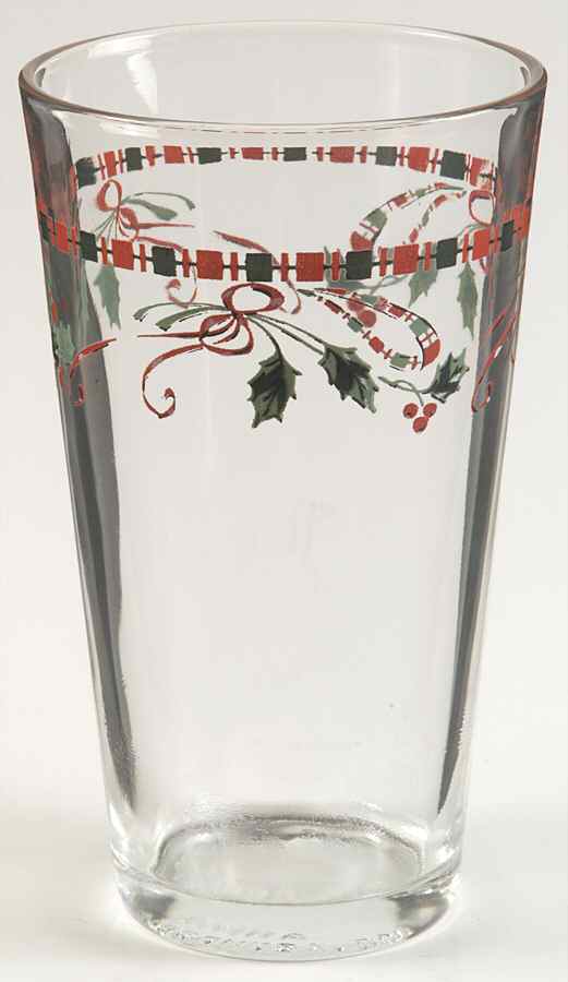 Festive Traditions 12 Oz Glassware Tumbler by Gibson Designs-1