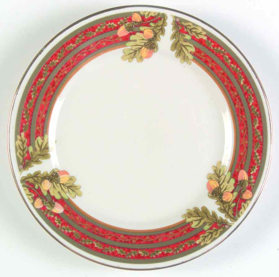 Maple Holiday Salad Plate by Gibson Designs-1