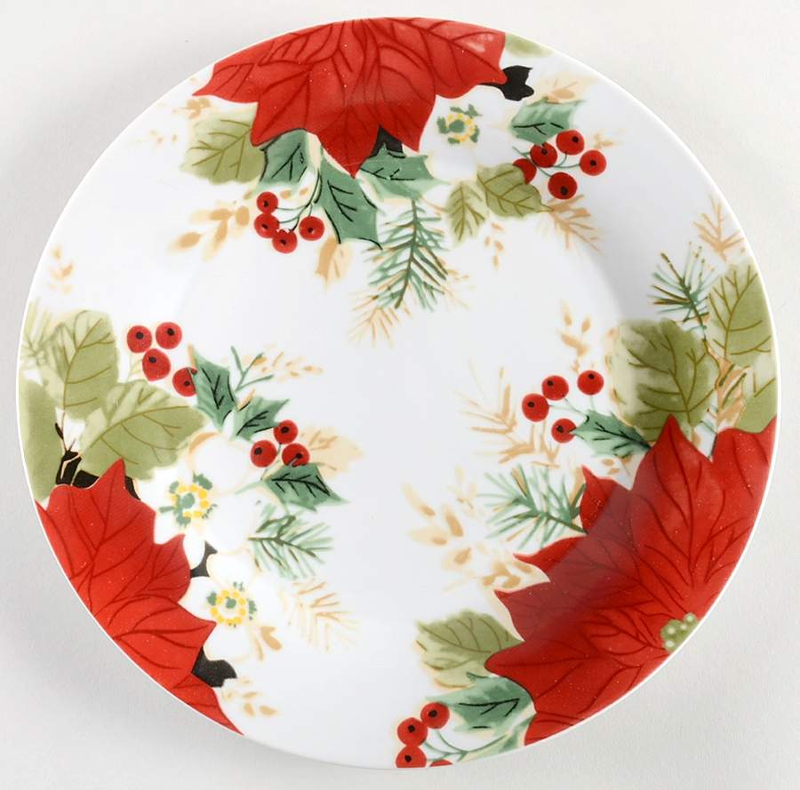 Holiday Grace Dinner Plate by Gibson Designs-1