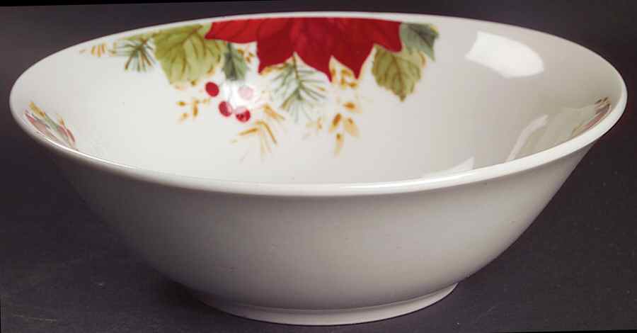 Holiday Grace Soup/Cereal Bowl by Gibson Designs-1