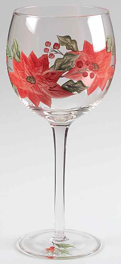 Holiday Grace 16 Oz Glassware Goblet by Gibson Designs-1