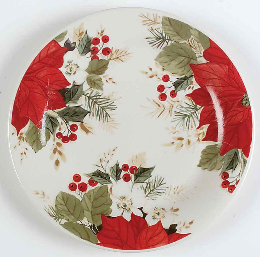 Holiday Grace Dinner Plate by Gibson Designs-1