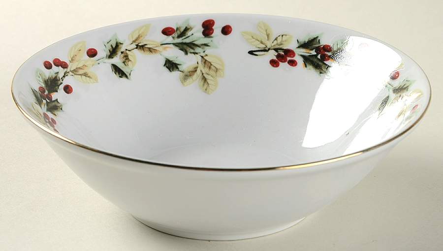 Holiday Classics Coupe Cereal Bowl by Gibson Designs-1