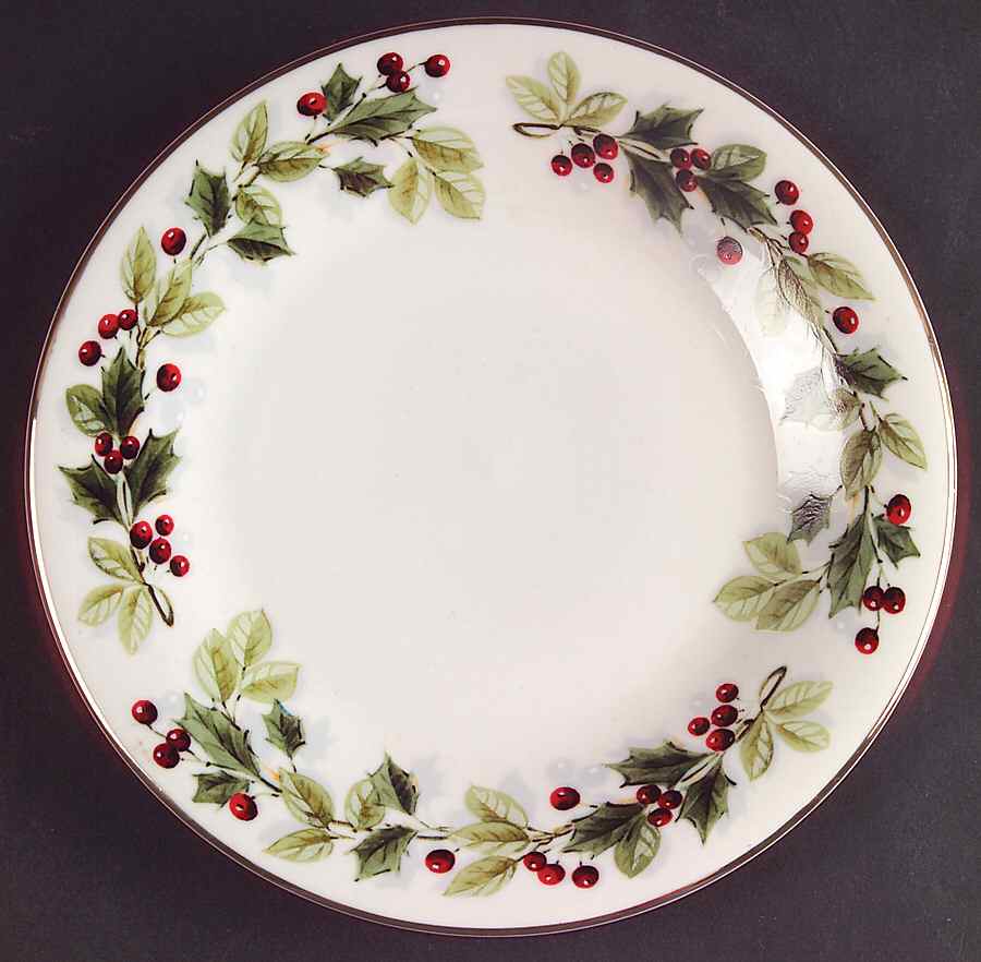 Holiday Classics Salad Plate by Gibson Designs-1