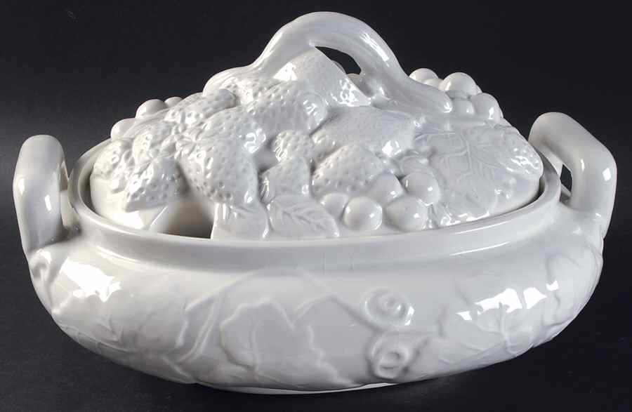 Fruit Tureen &  Lid by Gibson Designs-1