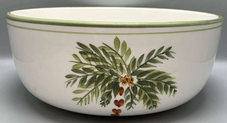 Palm Court 10" Round Serving Bowl by Gibson Designs-1