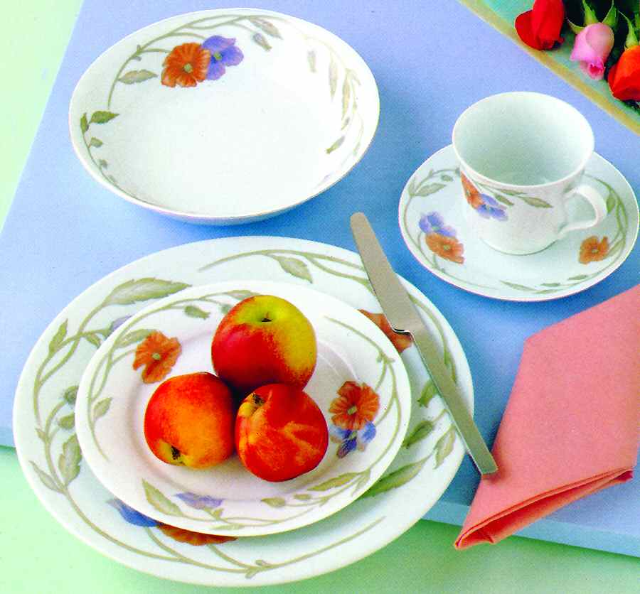 Melody Dinner Plate by Gibson Designs-1