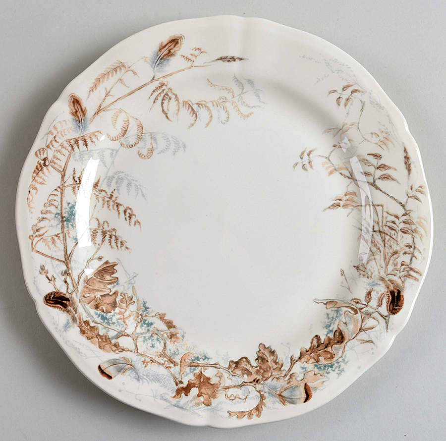Sologne Salad/Dessert Plate by Faiencerie De Gien-1