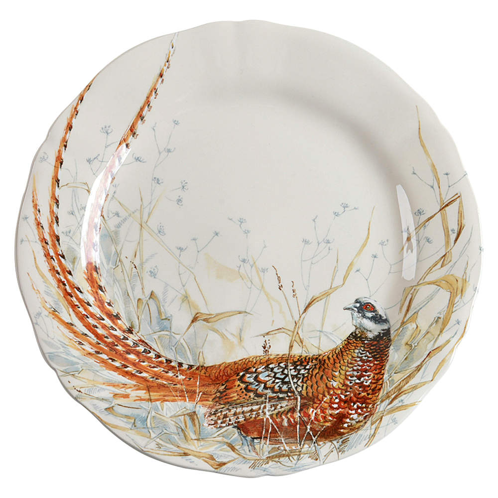 Sologne Dessert/Pie Plate by Faiencerie De Gien-1