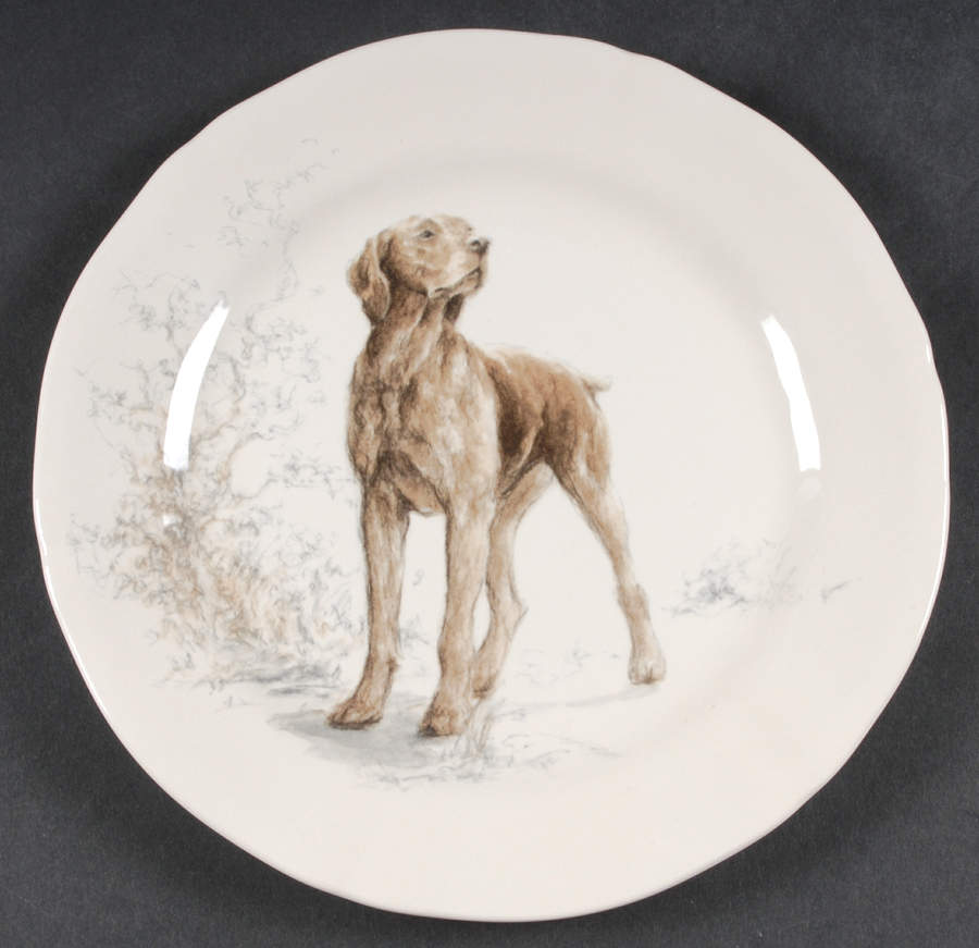 Sologne Dessert/Pie Plate by Faiencerie De Gien-1