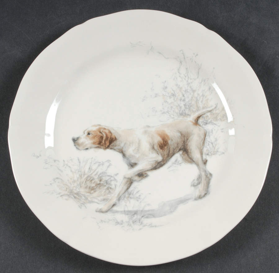 Sologne Dessert/Pie Plate by Faiencerie De Gien-1