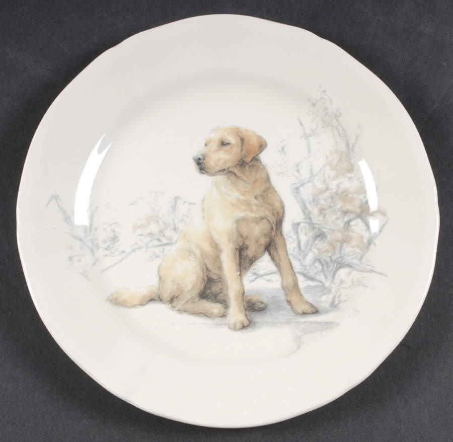 Sologne Dessert/Pie Plate by Faiencerie De Gien-1