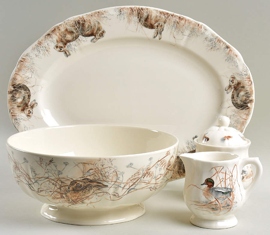 Sologne 5 Piece Hostess Set by Faiencerie De Gien-1