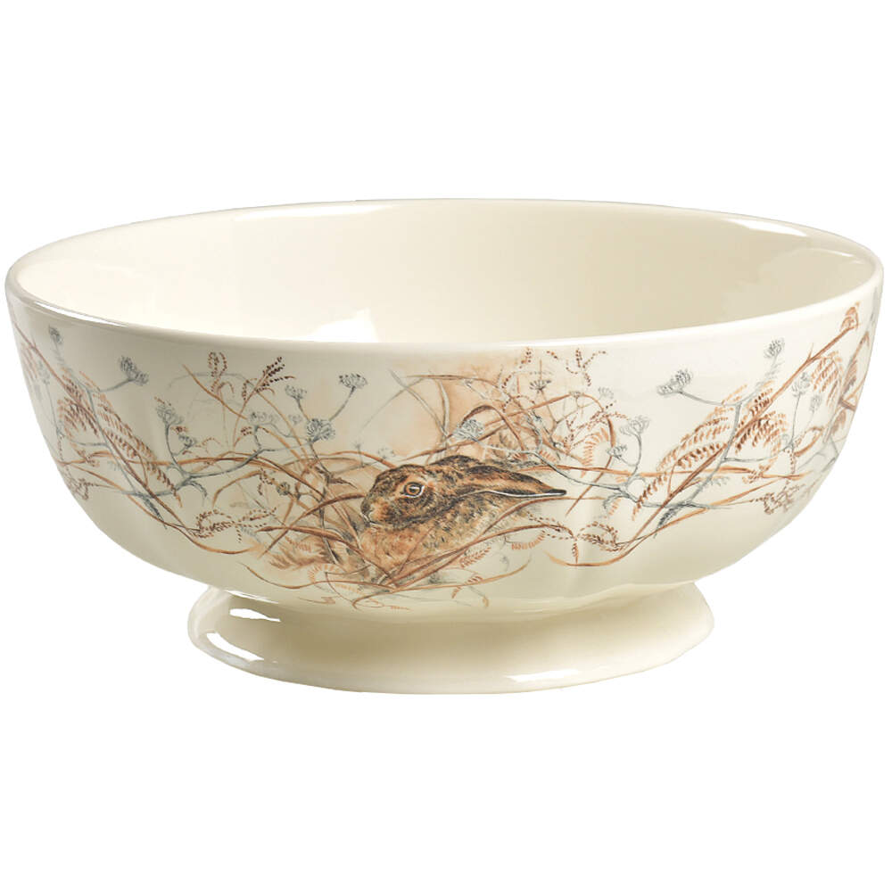 Sologne 9" Round Vegetable Bowl by Faiencerie De Gien-1