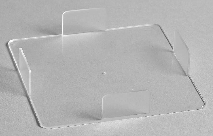 Sologne Acrylic Holder for Coasters - Set of 4 by Faiencerie De Gien-1