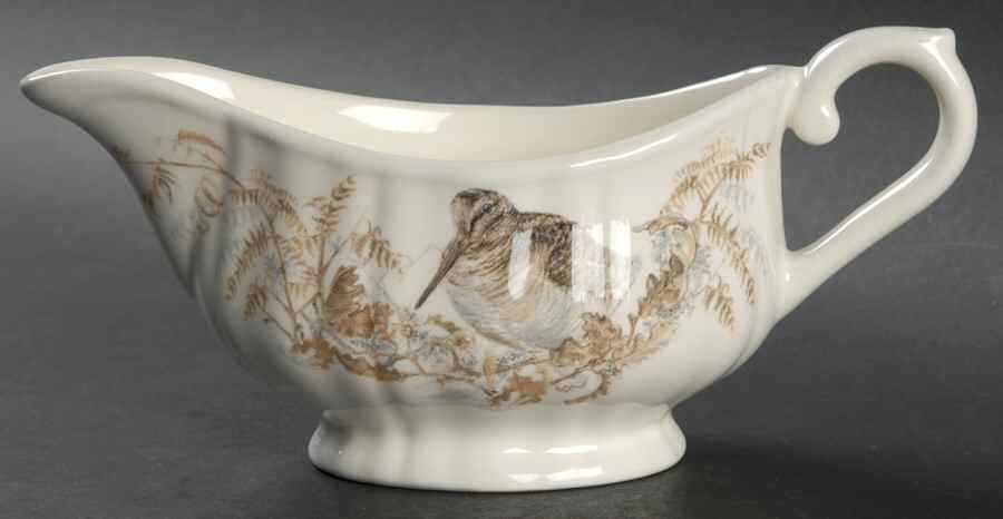 Sologne Gravy Boat by Faiencerie De Gien-1