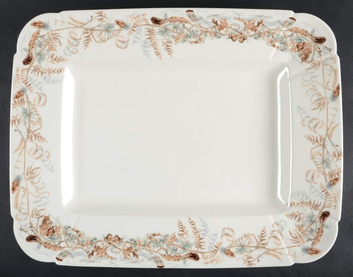 Sologne 17" Rectangular Serving Platter by Faiencerie De Gien-1