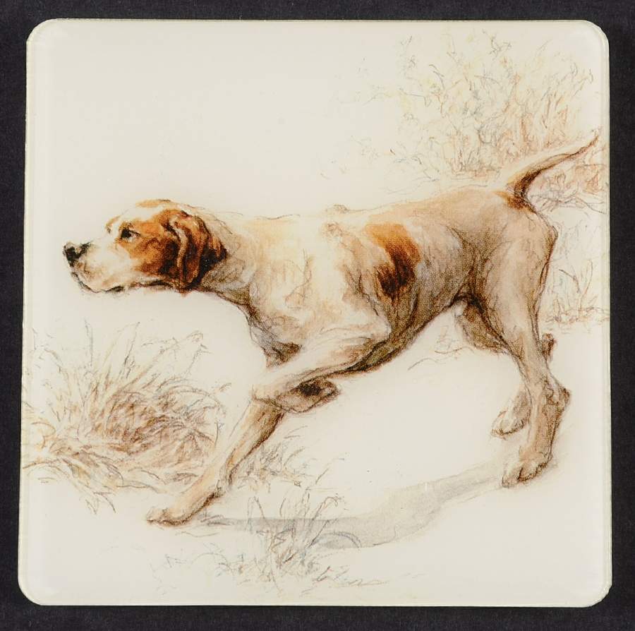 Sologne Square Acrylic Coaster by Faiencerie De Gien-1