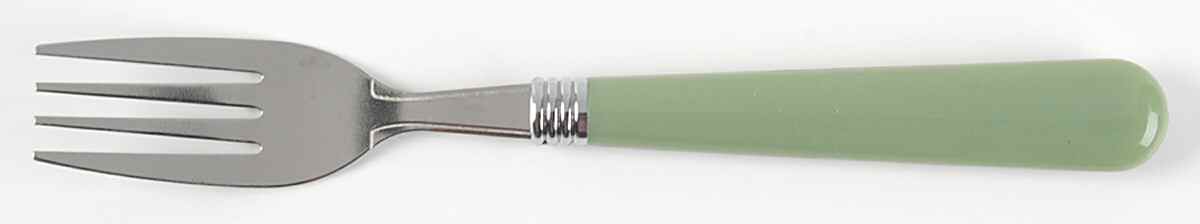 Essex Sage Green Dinner Fork (7 3/8" or Smaller) by Gibson Designs-1