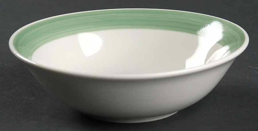 Essex Sage Green Soup/Cereal Bowl by Gibson Designs-1