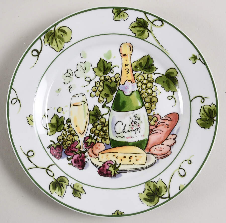 GCC17 Salad Plate by Godinger-1