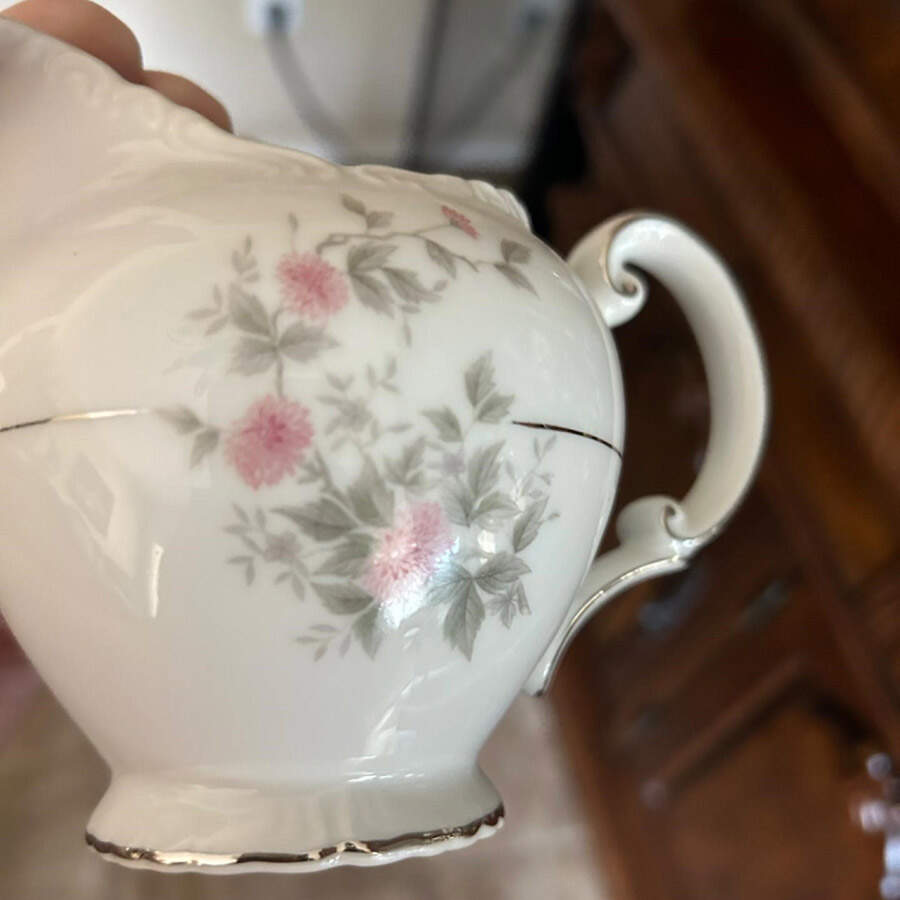 Morning Garden Creamer by Gold China-1