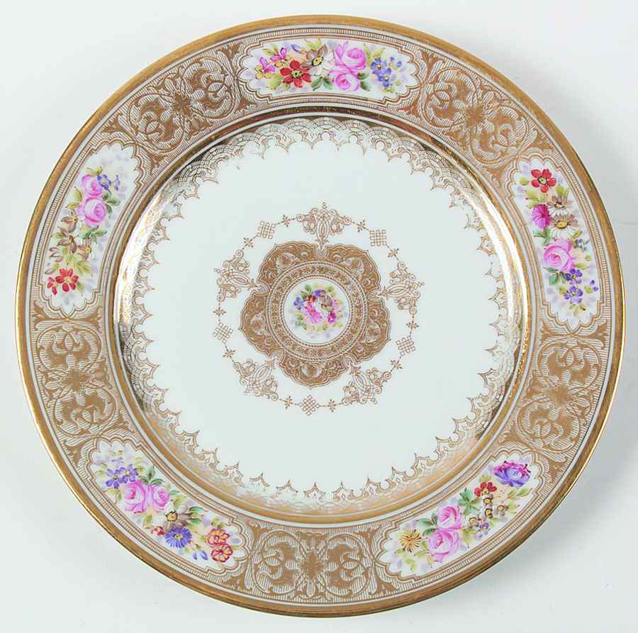 Chateau Detrianon Dinner Plate by WM Guerin-1