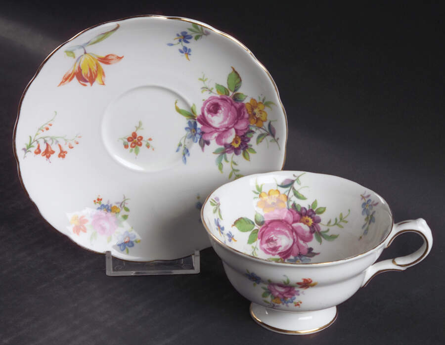 9463 Footed Cup & Saucer Set by Grosvenor-1