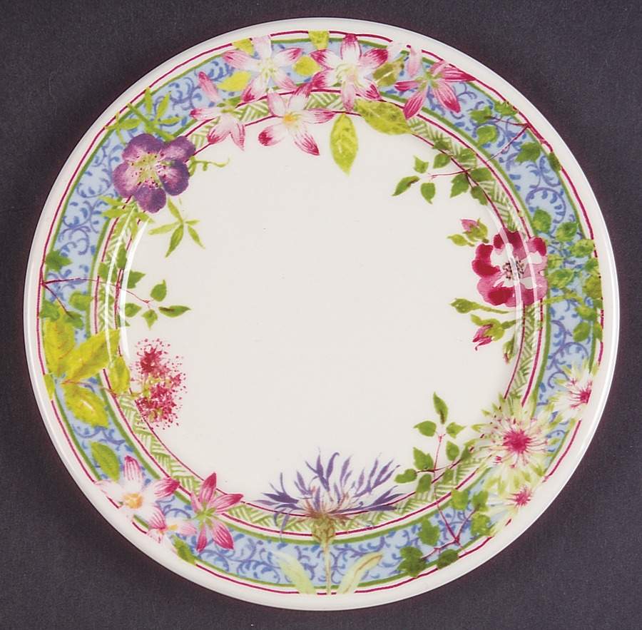 Millefleurs Wine Bottle Coaster by Faiencerie De Gien-1