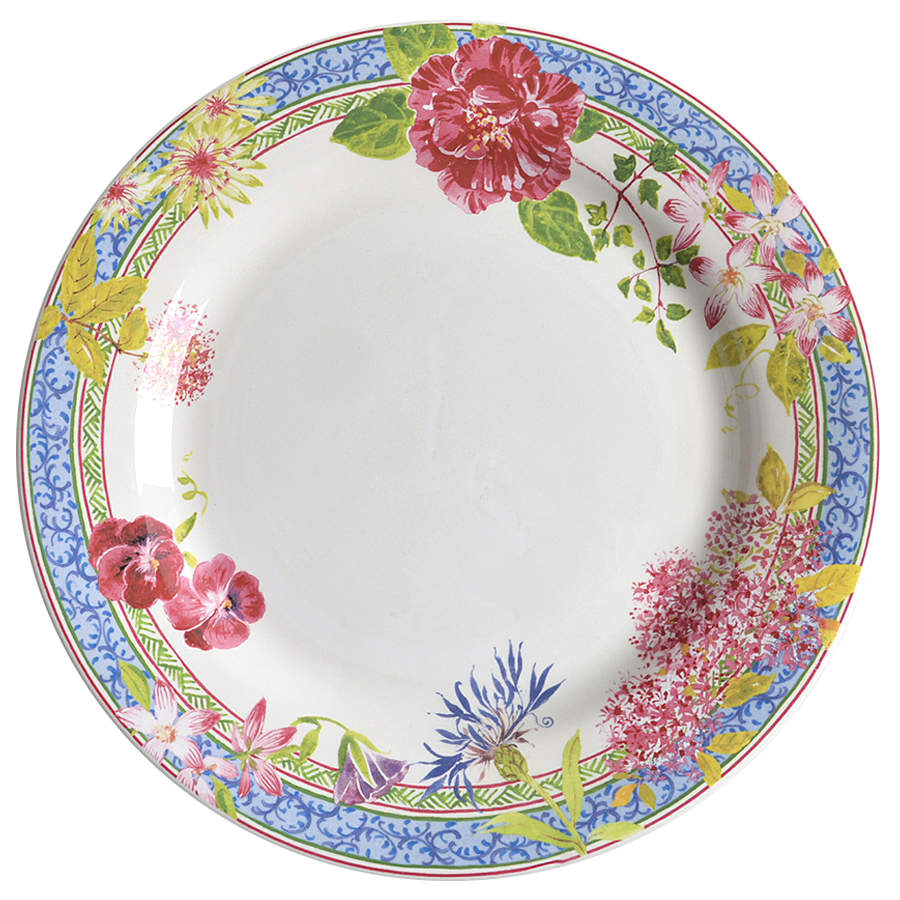 Millefleurs Dinner Plate by Faiencerie De Gien-1