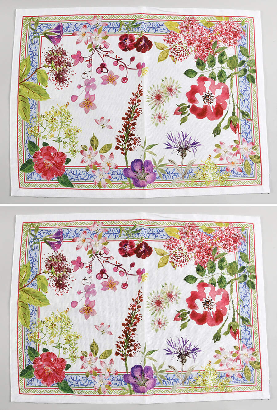 Millefleurs (Set of 2) Placemat Set by Faiencerie De Gien-1