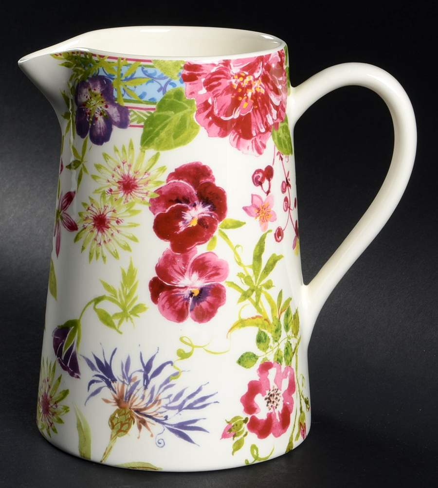 Millefleurs 40 Oz Pitcher by Faiencerie De Gien-1