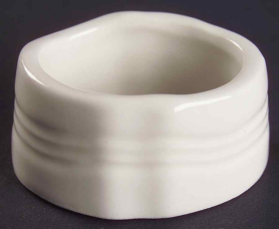 Le Claire White Napkin Ring by Gibson Designs-1