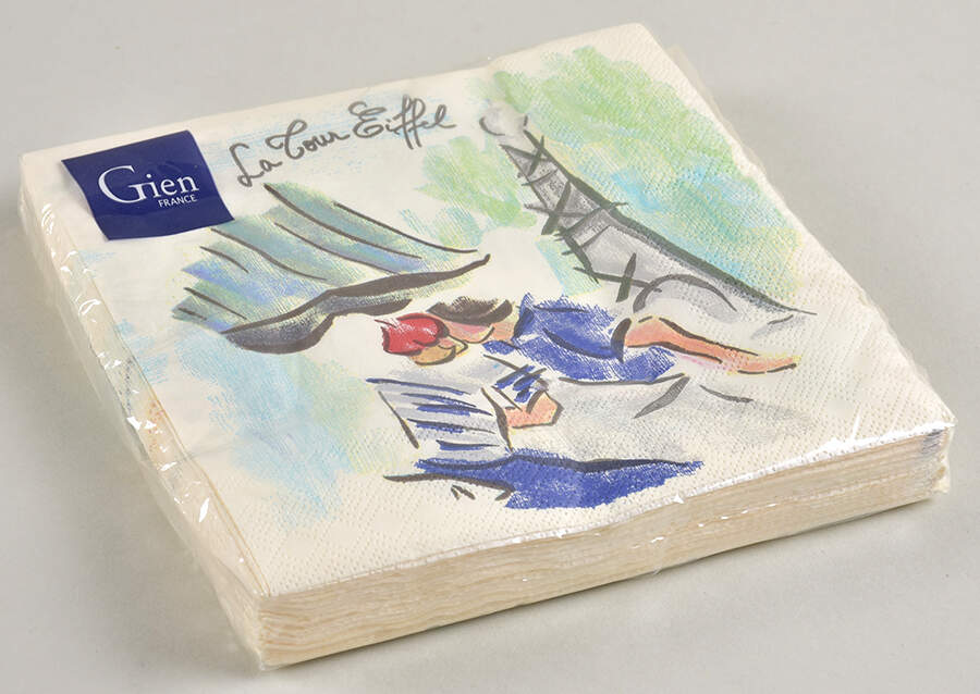 Joli Paris Package of Paper Luncheon Napkins by Faiencerie De Gien-1