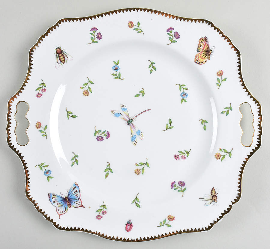 Primavera 12" Handled Square Tray by Godinger-1