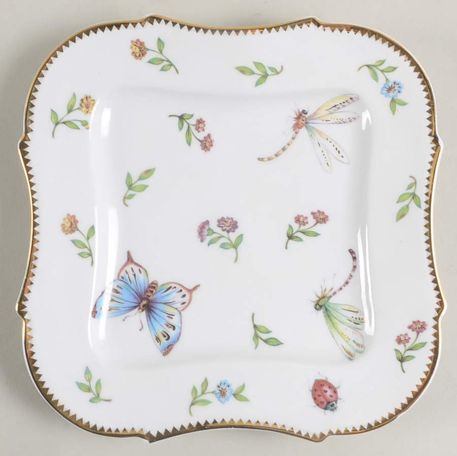 Primavera Square Bread & Butter Plate by Godinger-1