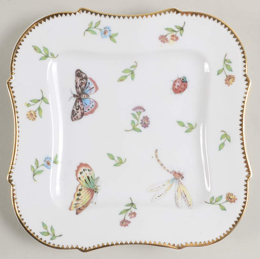 Primavera Square Bread & Butter Plate by Godinger-1