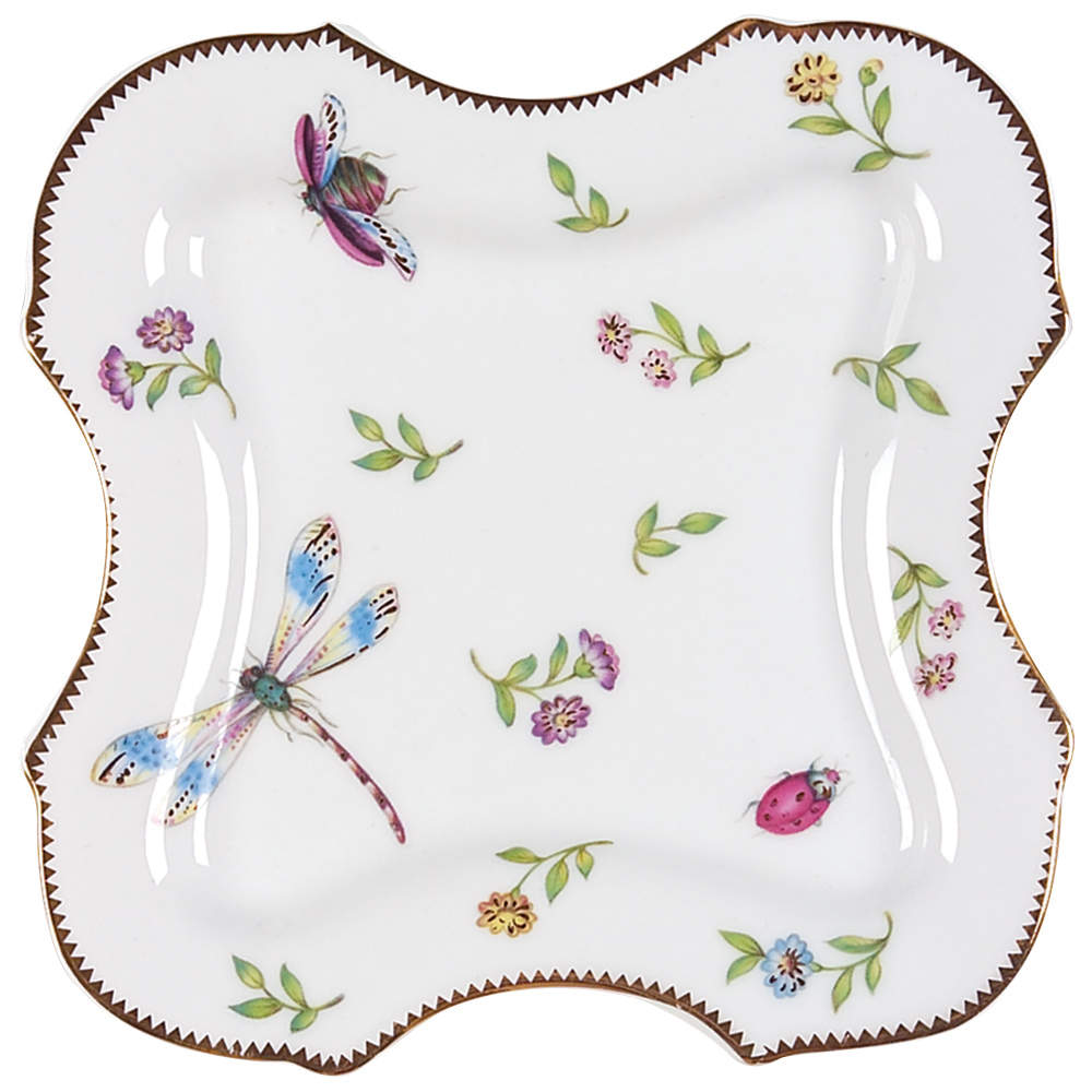Primavera 5" Square Plate by Godinger-1
