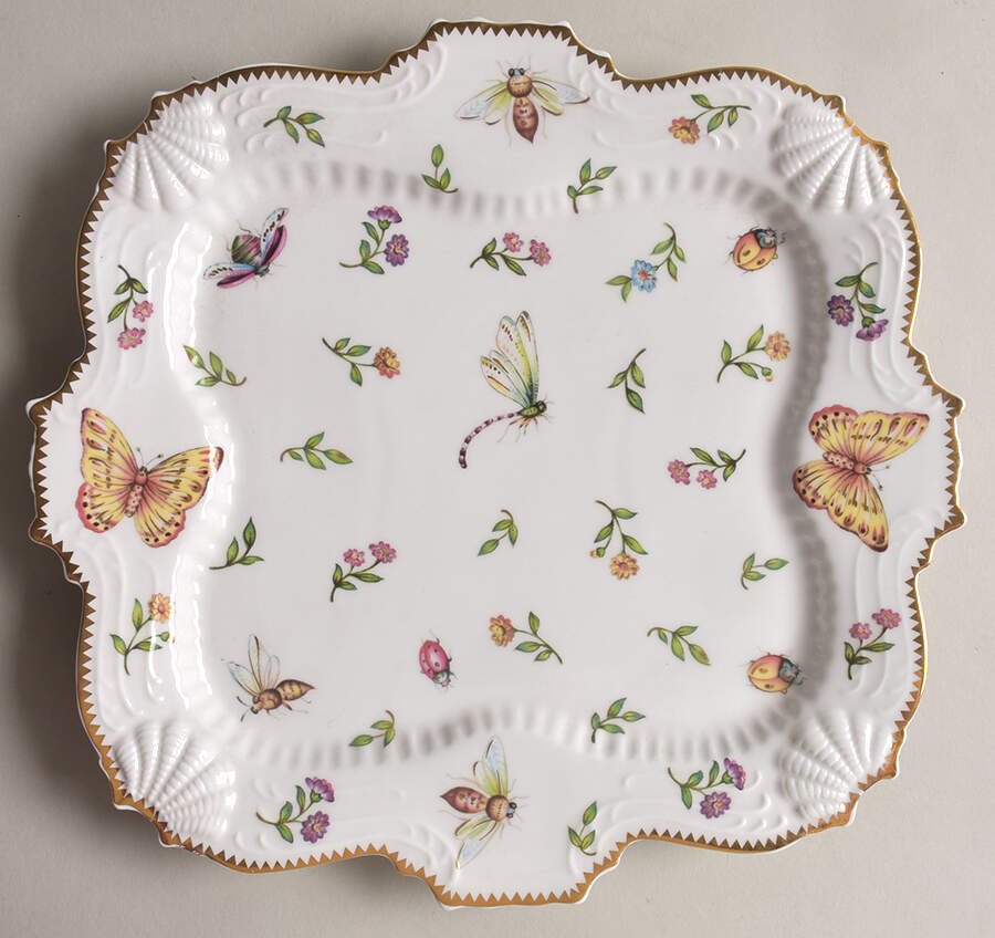 Primavera 10" Square Serving Platter by Godinger-1