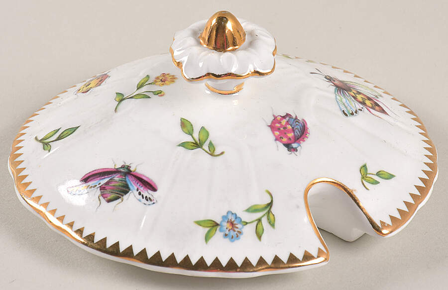 Primavera Lid for Sauce Boat with Attached Underplate by Godinger-1